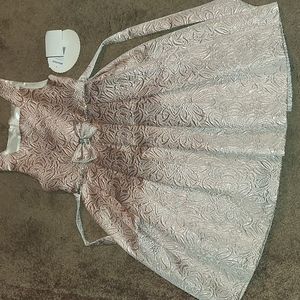 Beautiful sparkle  dress.  Great for Easter!